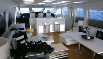 Motor yacht FRIDAY -  Salon looking forward